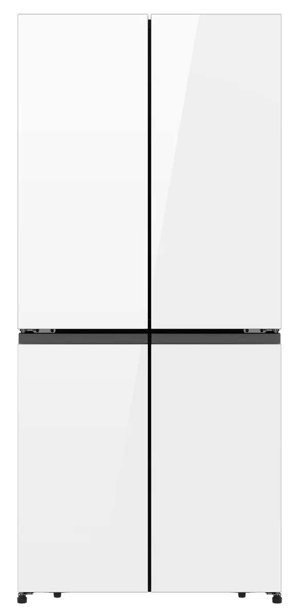 Hisense RQ581WG – מקרר 4 דלתות זכוכית לבנה 483 ליטר עם Inverter ו-No Frost | יבואן רשמי – תמונה 2