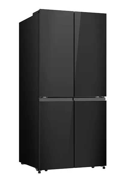 Hisense RQ58BG – מקרר 4 דלתות זכוכית שחורה 483 ליטר עם מקפיא תחתון NoFrost Inverter | יבואן רשמי – תמונה 7