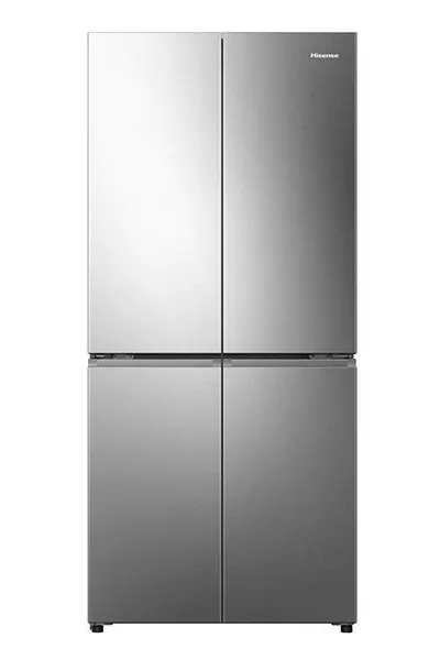 Hisense RQ58S / RQ58BS – מקרר 4 דלתות נירוסטה 483 ליטר עם מקפיא תחתון NoFrost Inverter | יבואן רשמי
