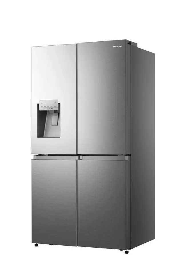 Hisense RQ760N4SASE – מקרר 4 דלתות 584 ליטר נירוסטה עם מקפיא תחתון, בר חיצוני, Inverter ו-No Frost | יבואן רשמי – תמונה 2