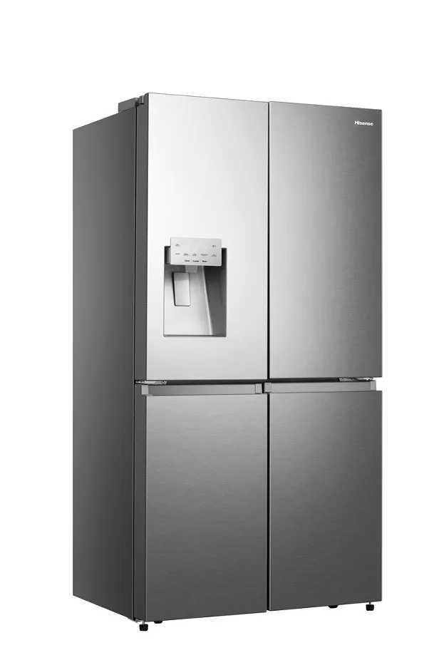 Hisense RQ760N4SASE – מקרר 4 דלתות 584 ליטר נירוסטה עם מקפיא תחתון, בר חיצוני, Inverter ו-No Frost | יבואן רשמי – תמונה 4