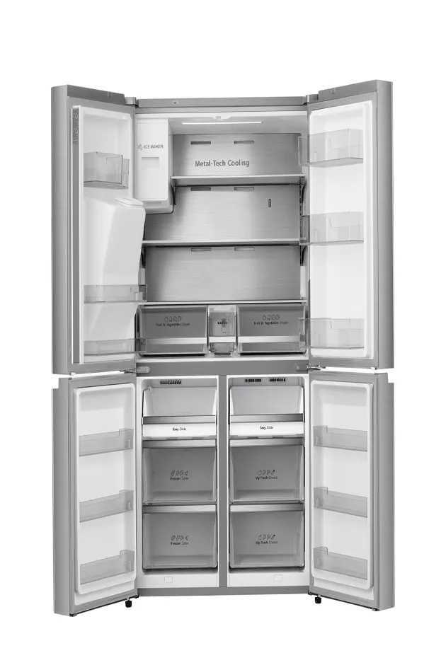 Hisense RQ760N4SASE – מקרר 4 דלתות 584 ליטר נירוסטה עם מקפיא תחתון, בר חיצוני, Inverter ו-No Frost | יבואן רשמי – תמונה 7