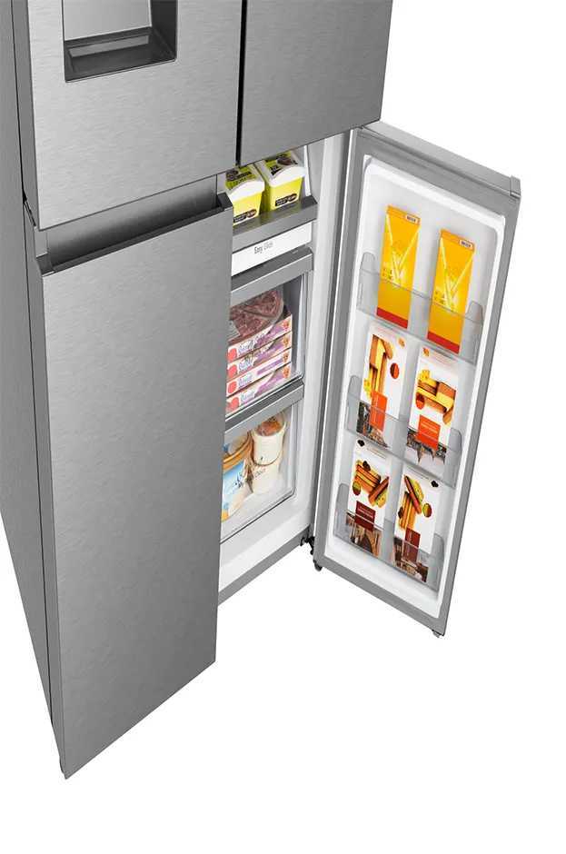 Hisense RQ760N4SASE – מקרר 4 דלתות 584 ליטר נירוסטה עם מקפיא תחתון, בר חיצוני, Inverter ו-No Frost | יבואן רשמי – תמונה 8