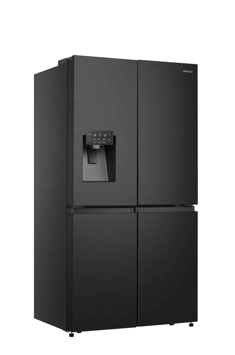 Hisense RQ760N4SBFE – מקרר 4 דלתות 584 ליטר שחור עם מקפיא תחתון, בר חיצוני, Inverter ו-No Frost | יבואן רשמי – תמונה 10