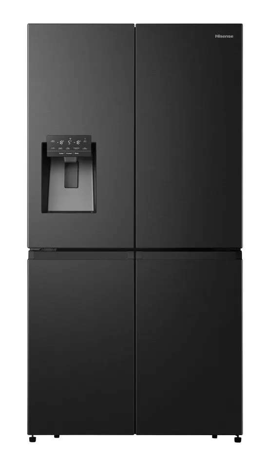 Hisense RQ760N4SBFE – מקרר 4 דלתות 584 ליטר שחור עם מקפיא תחתון, בר חיצוני, Inverter ו-No Frost | יבואן רשמי – תמונה 11