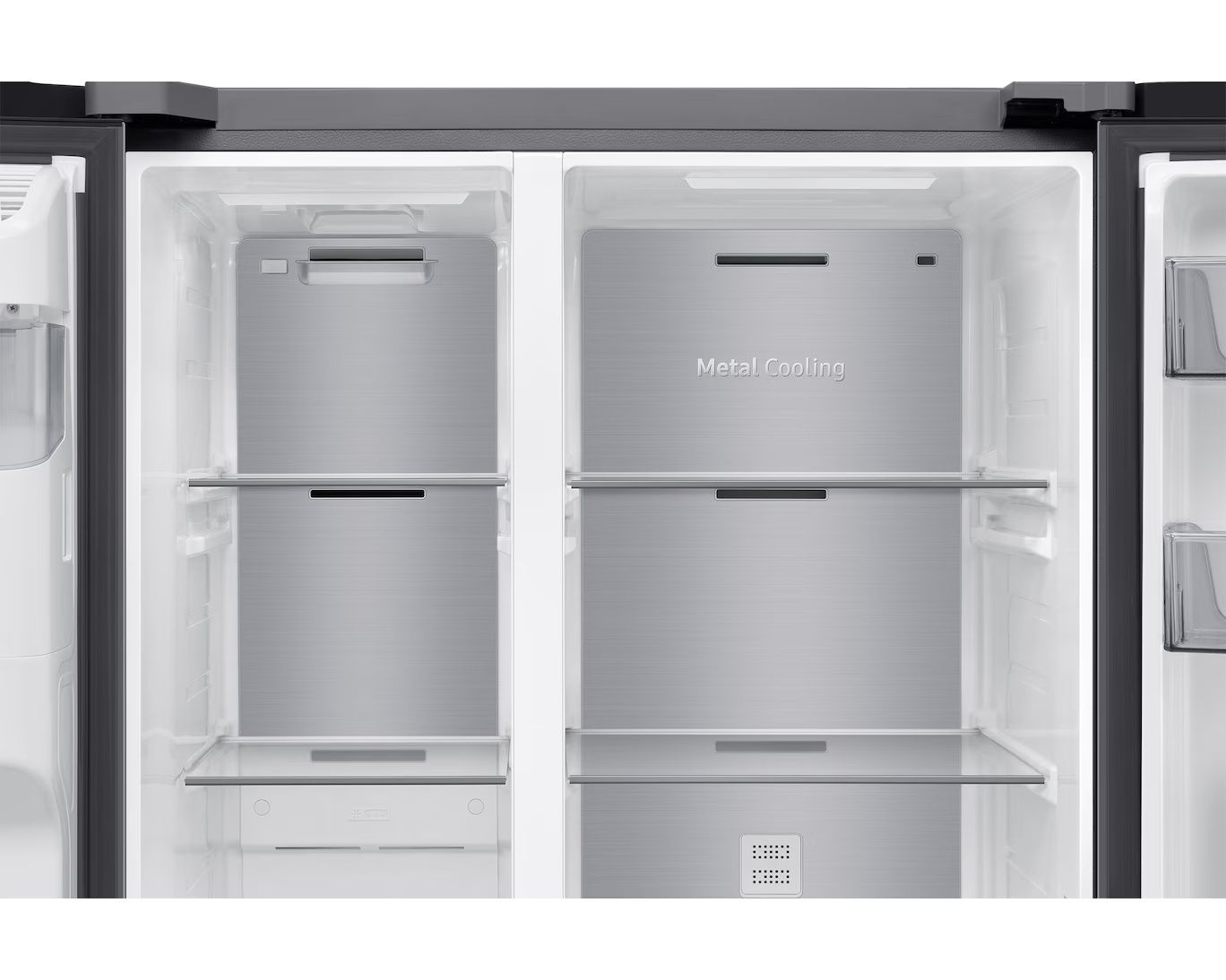 Samsung RS70F64KET - מקרר SBS דלת מול דלת 635 ליטר עם קיוסק והתקן שבת | יבואן רשמי – תמונה 6