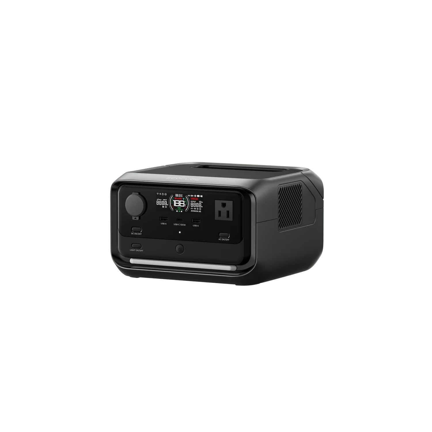 EcoFlow River 3 Max Plus-תחנת כוח ניידת 286Wh + הרחבה EB600 ל־858Wh | יבואן רשמי-משלוח מהיר – תמונה 4