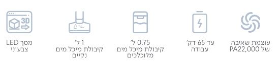 שואב שוטף אלחוטי Tineco S9 Artist II טינקו בעוצמת 22,000Pa עם שכיבה 180° ו-65 דק' עבודה | יבואן רשמי-משלוח מהיר – תמונה 3