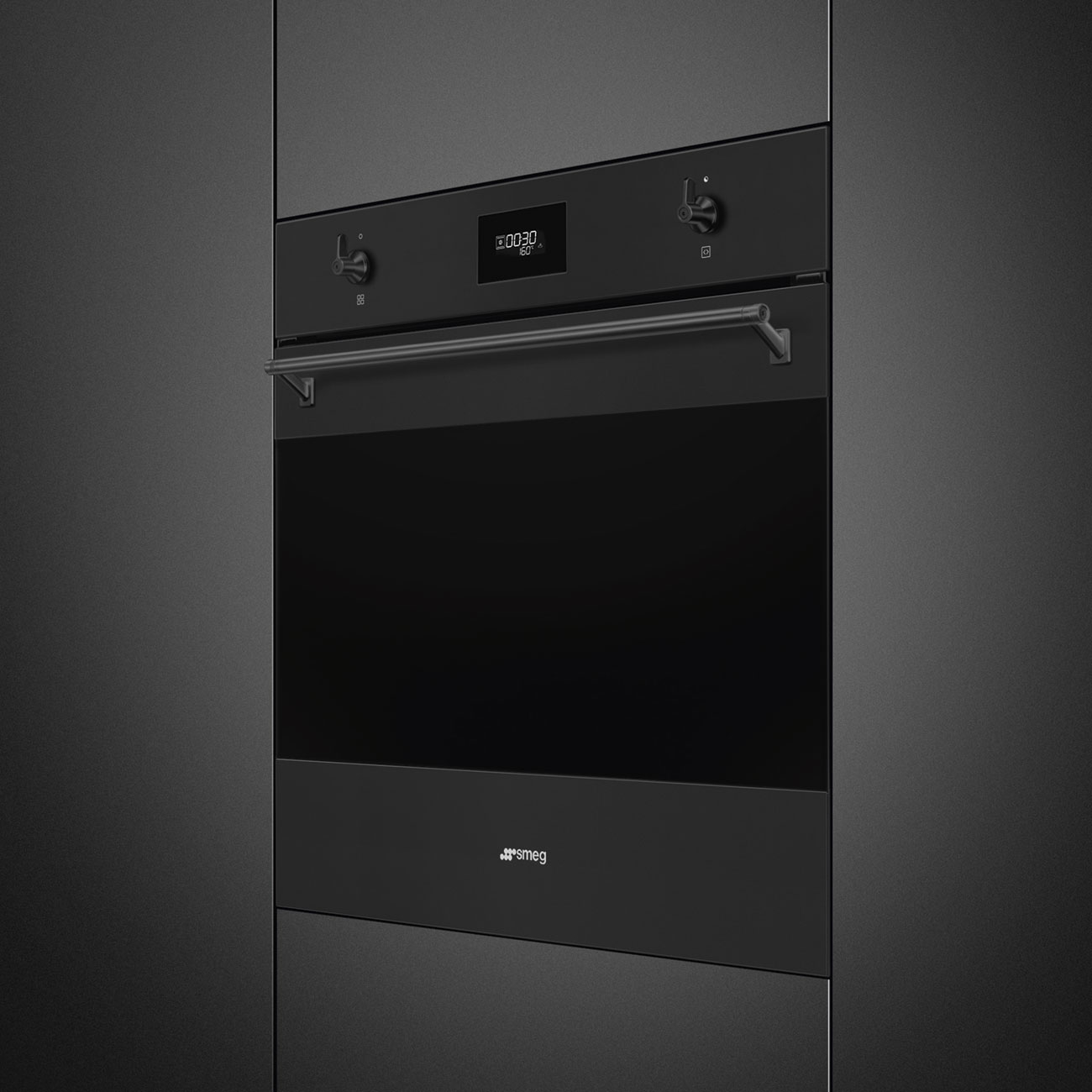 תנור בנוי SMEG SFP6301TVN – פירוליטי 70 ליטר בעיצוב שחור מט | מסדרת Classica – תמונה 4
