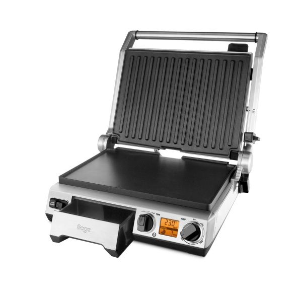 טוסטר גריל לחיצה SAGE SGR820BSS סייג' the Smart Grill גריל שולחני דיגיטלי פלטות נשלפות 2400W נירוסטה יבואן רשמי – תמונה 5