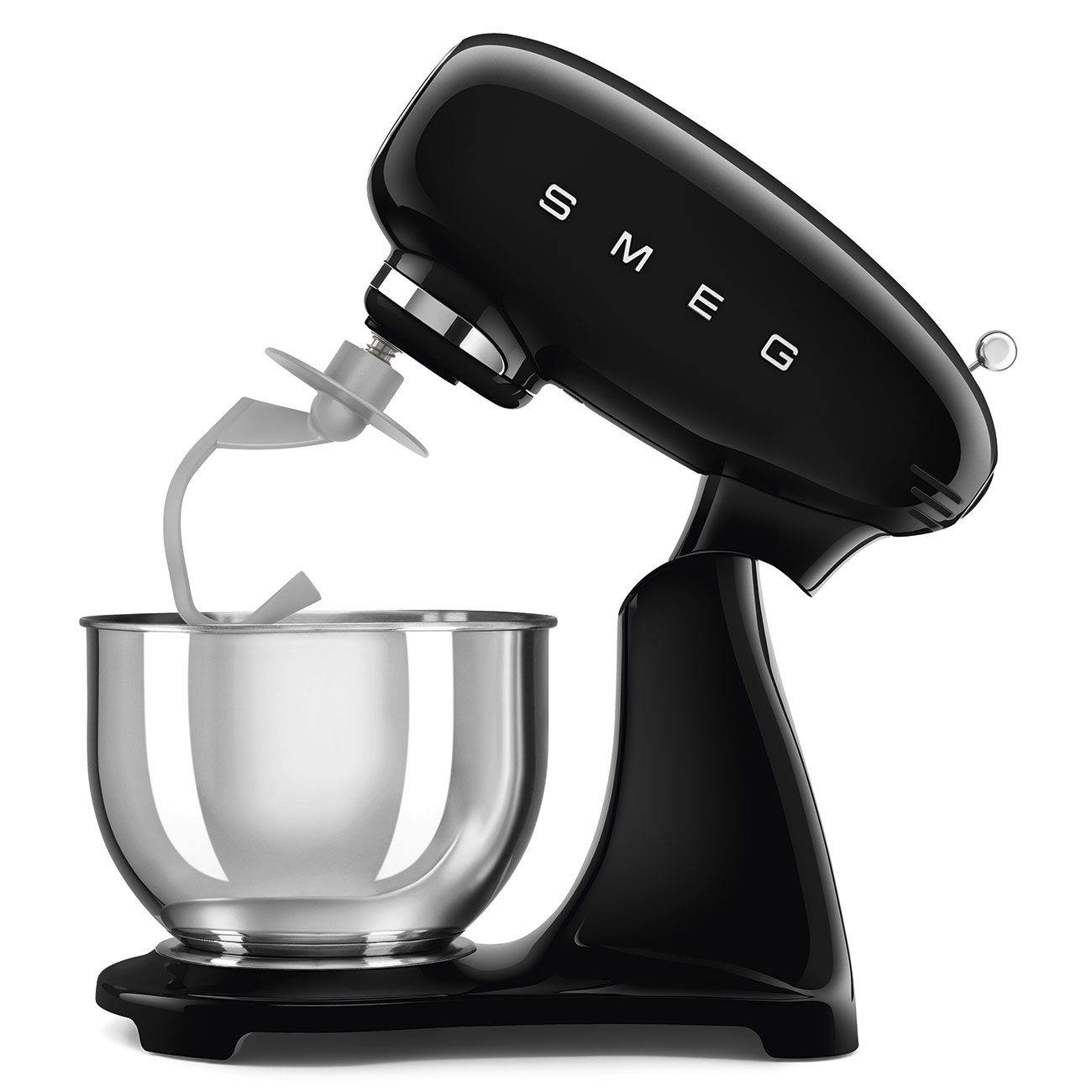 מיקסר שולחני SMEG SMF03BLEU שחור רטרו – 4.8 ליטר עם 10 מהירויות – תמונה 6