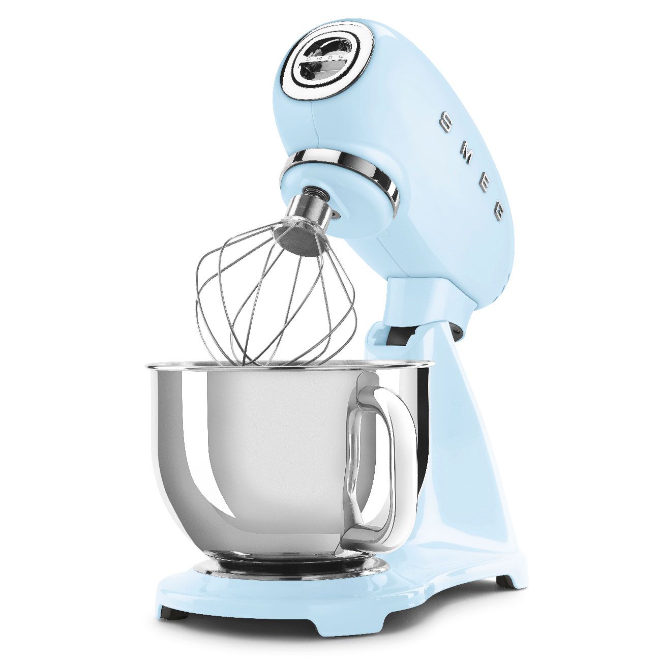 מיקסר שולחני SMEG SMF03PBEU כחול פסטל – 4.8 ליטר עם 10 מהירויות | משלוח מהיר – תמונה 2