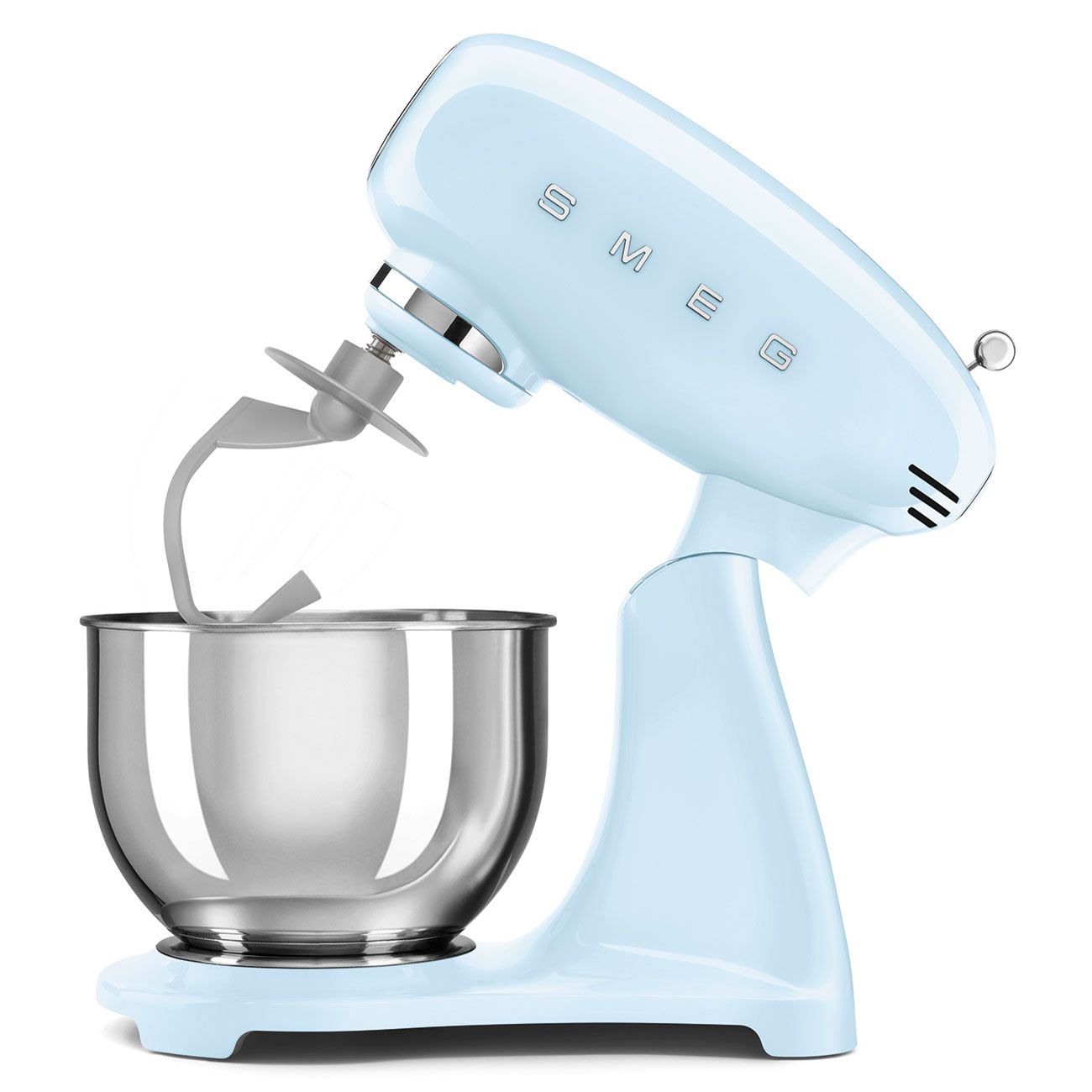 מיקסר שולחני SMEG SMF03PBEU כחול פסטל – 4.8 ליטר עם 10 מהירויות | משלוח מהיר – תמונה 3