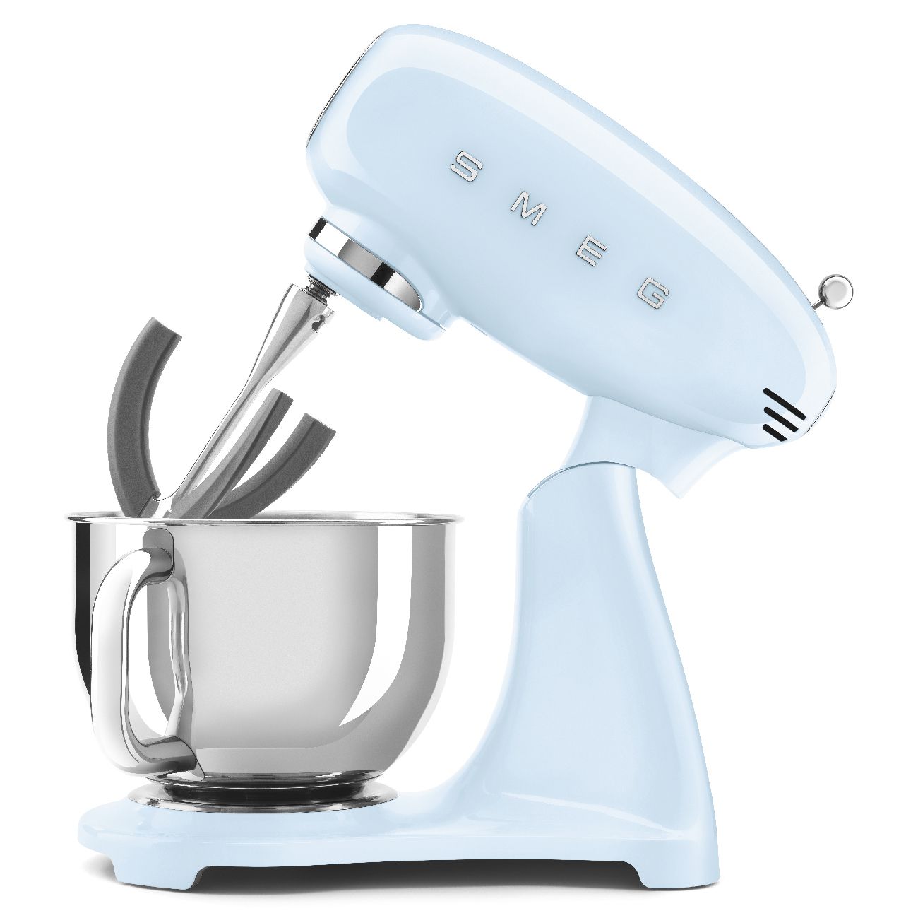 מיקסר שולחני SMEG SMF03PBEU כחול פסטל – 4.8 ליטר עם 10 מהירויות | משלוח מהיר – תמונה 4