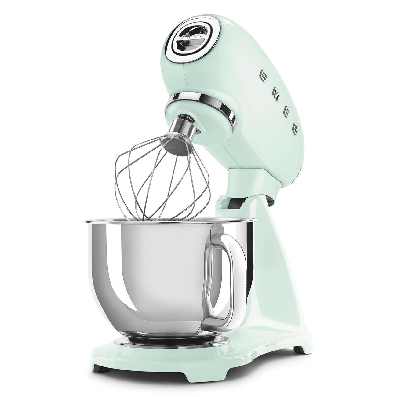 SMEG SMF03PGEU מיקסר רטרו SMEG שולחני צבע ירוק פסטל SMF03 – תמונה 2