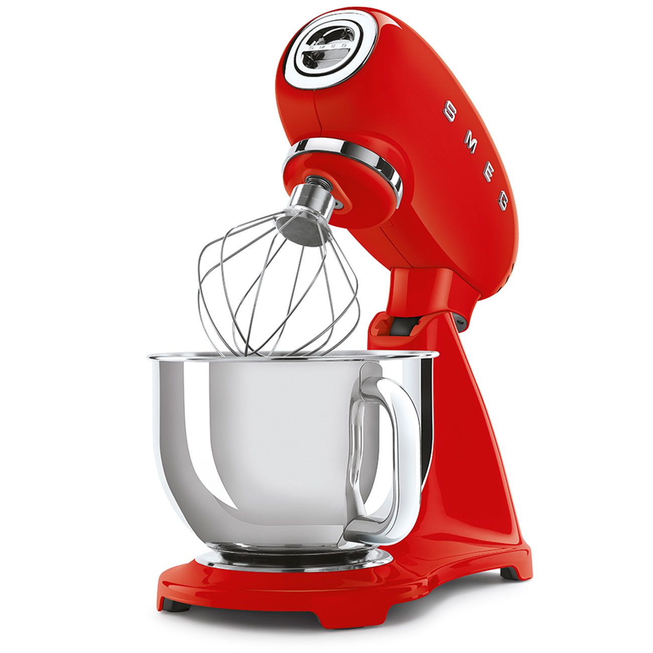 מיקסר שולחני SMEG SMF03RDEU אדום רטרו– 4.8 ליטר עם 10 מהירויות | משלוח מהיר – תמונה 6