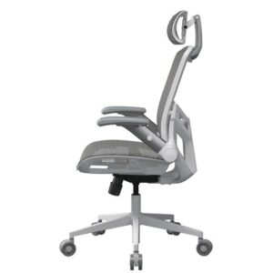 כיסא גיימינג Speeder One White לבן ארגונומי ואורתופדי למחשב כולל גב גבוה עם בד רשת ותמיכה מלאה - יבואן רשמי