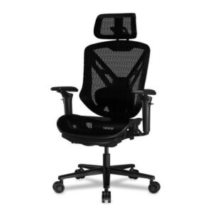 כיסא גיימינג ארגונומי אורטופדי COUGAR Speeder עם בד רשת, הדום רגליים ו-3D Hyperrotation קוגר - יבואן רשמי