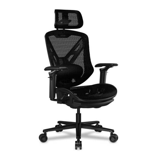 כיסא גיימינג ארגונומי אורטופדי COUGAR Speeder עם בד רשת, הדום רגליים ו-3D Hyperrotation קוגר - יבואן רשמי – תמונה 7