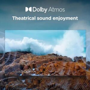טלוויזיה חכמה 75 אינץ׳ TCL 75V6C – מסך 4K Google TV ענק עם Dolby Atmos | יבואן רשמי-משלוח מהיר