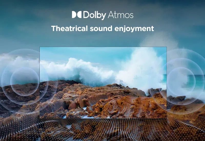 טלוויזיה חכמה 75 אינץ׳ TCL 75V6C – מסך 4K Google TV ענק עם Dolby Atmos | יבואן רשמי-משלוח מהיר