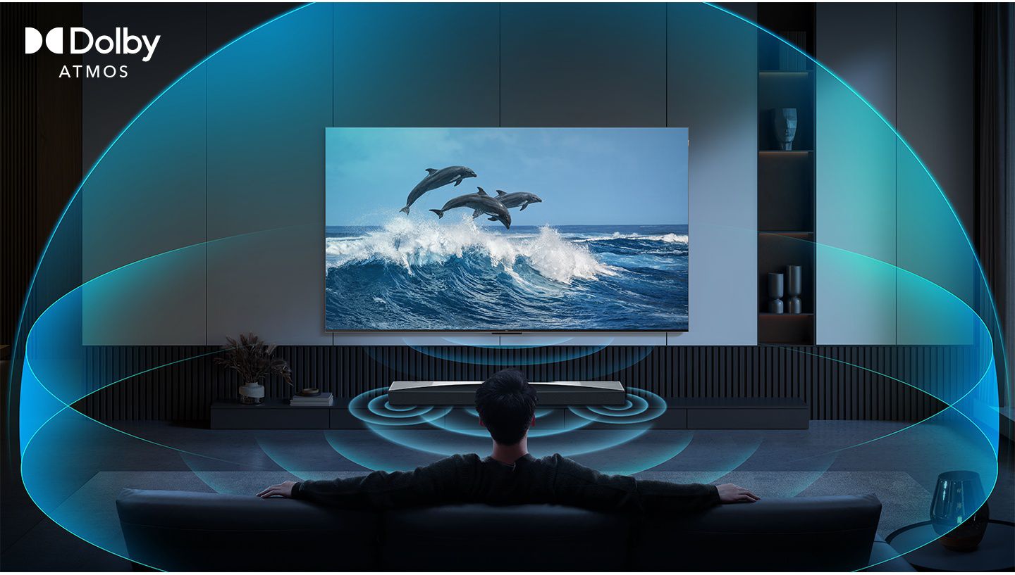 TCL Q75H מקרן קול Q Class 5.1.2 כולל סאבוופר אלחוטי ו-Dolby Atmos | יבואן רשמי – תמונה 6