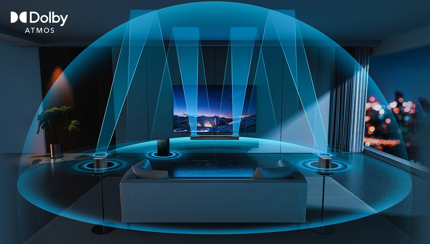 מקרן קול TCL Q85H – מערכת 7.1.4 עם Dolby Atmos, סאב וסראונד אלחוטיים | יבואן רשמי – תמונה 5