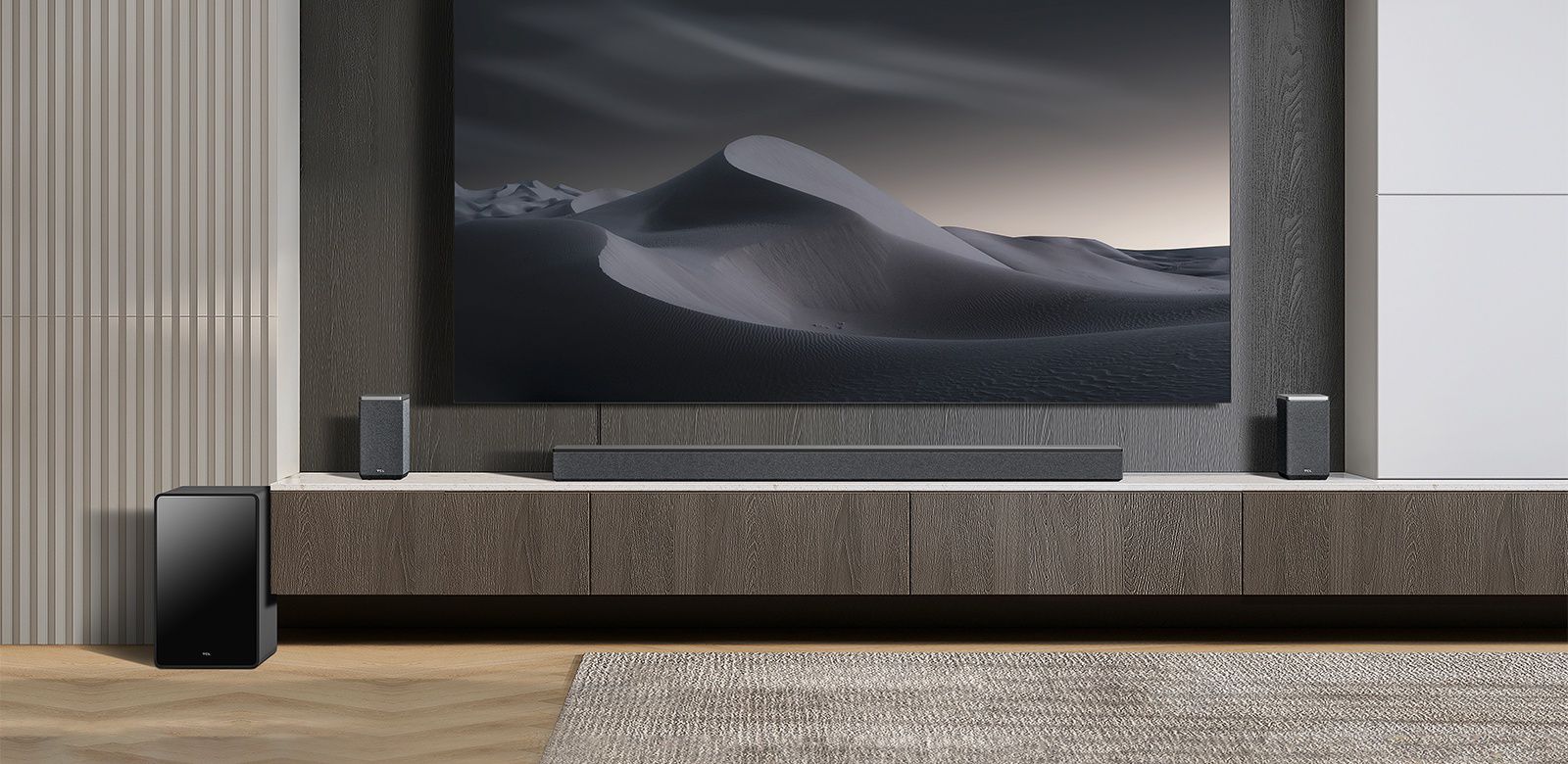 מקרן קול TCL Q85H – מערכת 7.1.4 עם Dolby Atmos, סאב וסראונד אלחוטיים | יבואן רשמי – תמונה 8