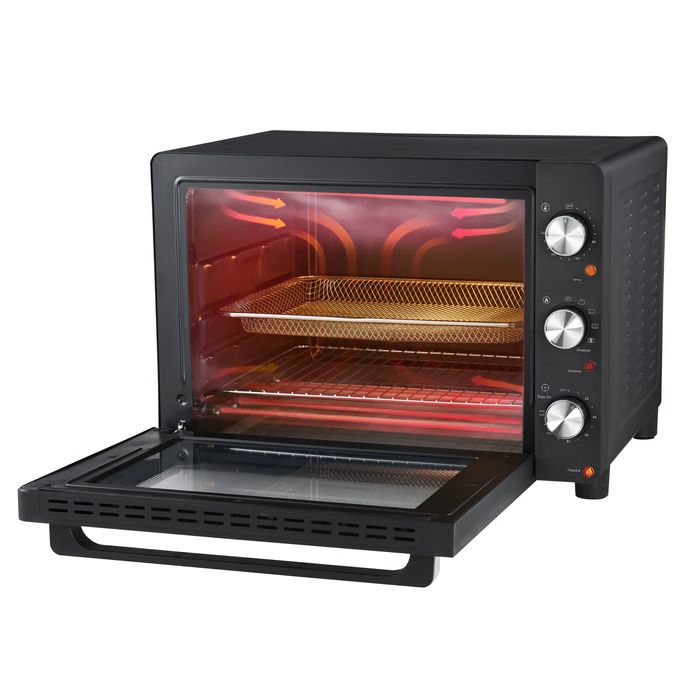טוסטר אובן דיגיטלי Sauter TOS1046 Air Fry סאוטר 46 ליטר 1800W עם תוכנית שבת בכשרות משמרת השבת יבואן רשמי