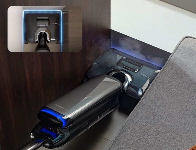 שואב שוטף אלחוטי עם קיטור Tineco FLOOR ONE S9 Artist Steam – חיווי קולי בעברית | יבואן רשמי – תמונה 2