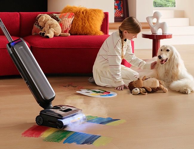 שואב שוטף אלחוטי עם קיטור Tineco FLOOR ONE S9 Artist Steam – חיווי קולי בעברית | יבואן רשמי – תמונה 3