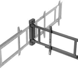 זרוע מתכווננת לטלוויזיה EAZO U600 למסכי 32-75 אינץ' עם סיבוב 180 מעלות עד 50 ק"ג - יבואן רשמי