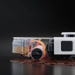 רובוט שואב שוטף UWANT U300 V25 – שטיפה במים חמים 60°C ותחנת ניקוי עצמי | יבואן רשמי-משלוח מהיר