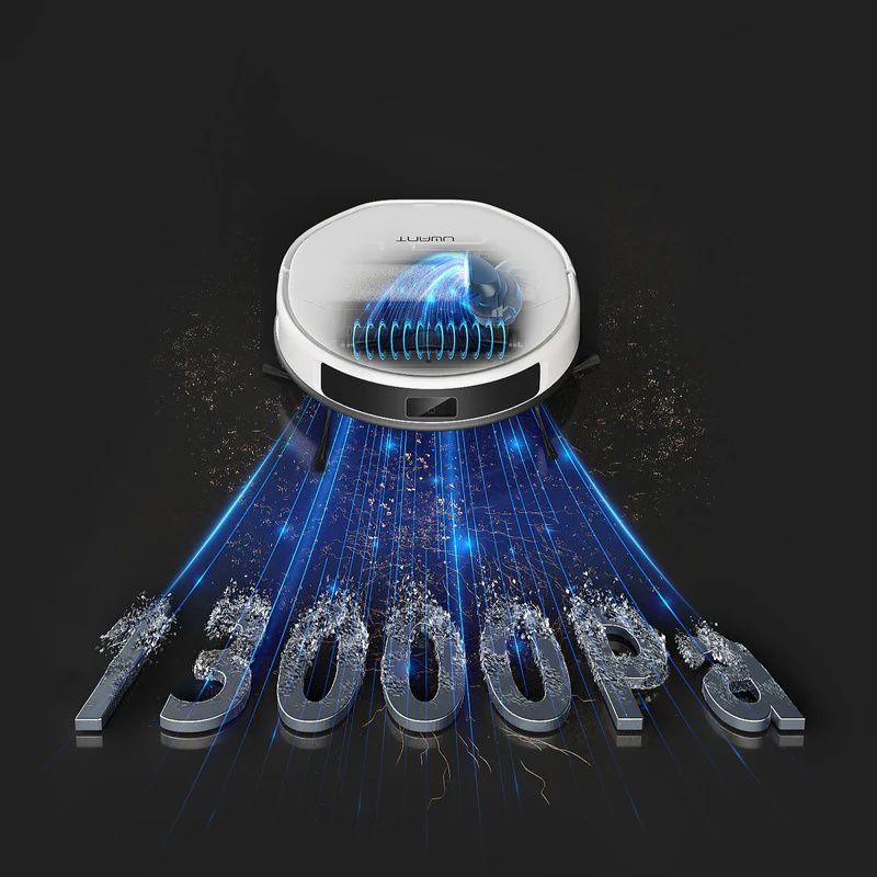רובוט שואב שוטף UWANT U300 V25 – שטיפה במים חמים 60°C ותחנת ניקוי עצמי | יבואן רשמי-משלוח מהיר – תמונה 10