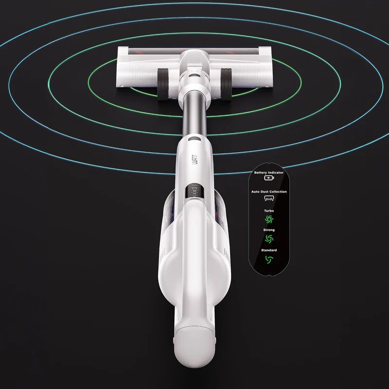 UWANT V500 - שואב אבק אלחוטי עם עמדת ניקוי עצמי חכמה | צבע אפור | יבואן רשמי – תמונה 4