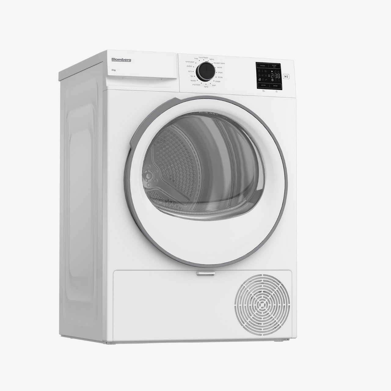 Beko W6102BT מייבש כביסה 10 ק"ג בקו עם משאבת חום Heat Pump חסכונית דירוג A, קונדנסור ופנל הפעלה בעברית | יבואן רשמי