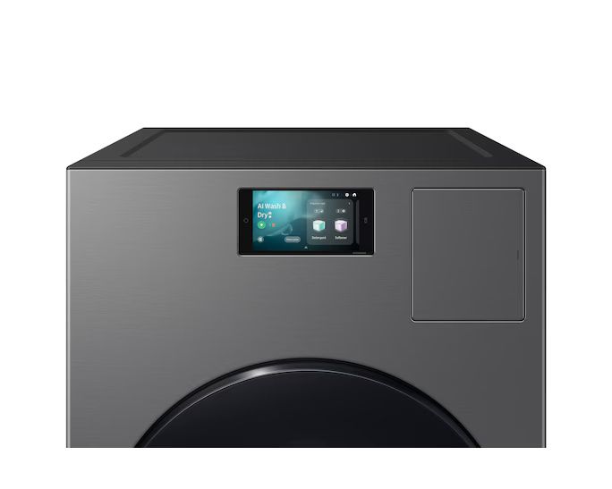 Samsung WD18DB8995BZ מכונת כביסה חכמה 18/11 ק"ג עם מייבש | יבואן רשמי – תמונה 2