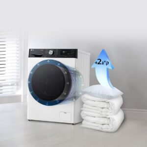 LG WF10214GBB – מכונת כביסה 10 ק"ג חכמה עם AI DD וקיטור Steam | יבואן רשמי