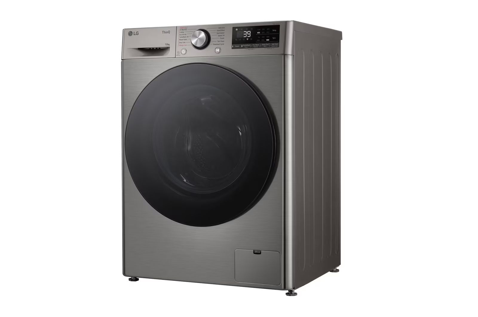 LG WF10214GBB – מכונת כביסה 10 ק"ג חכמה עם AI DD וקיטור Steam | יבואן רשמי – תמונה 8