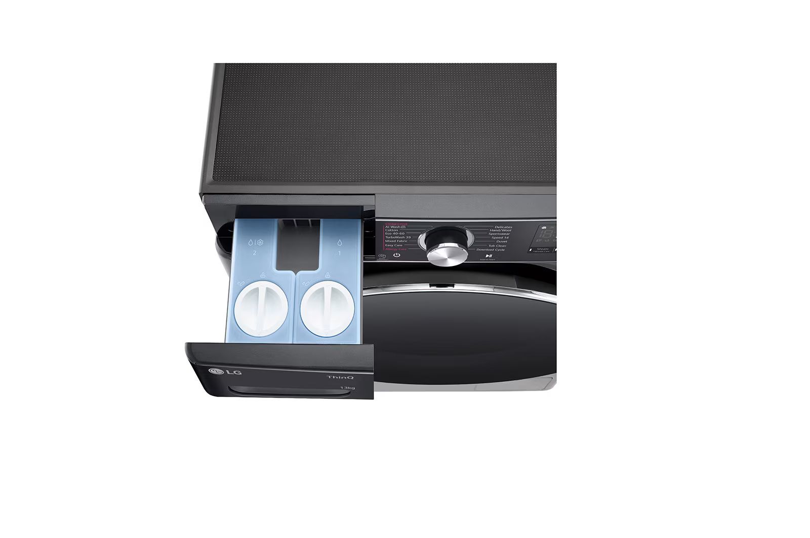 LG WF13314GBC – מכונת כביסה פתח קדמי 13 ק"ג עם AI DD & Steam+ | יבואן רשמי – תמונה 8