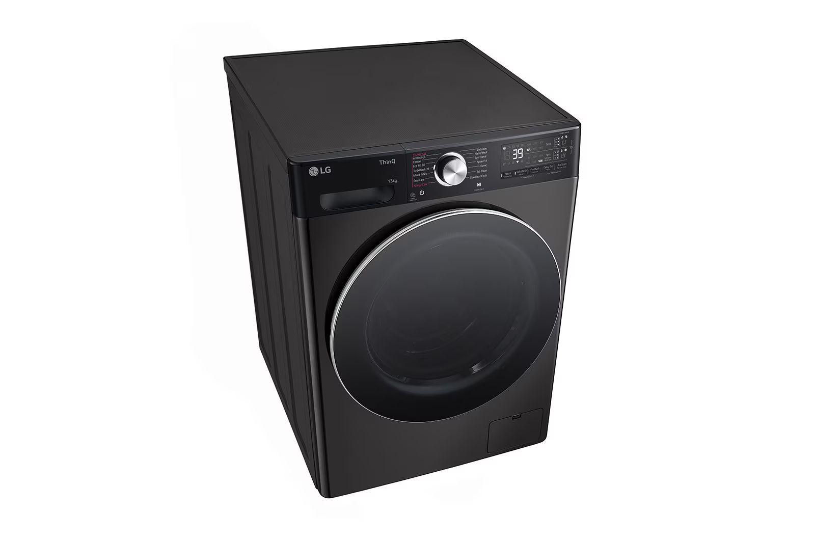 LG WF13314GBC – מכונת כביסה פתח קדמי 13 ק"ג עם AI DD & Steam+ | יבואן רשמי – תמונה 9