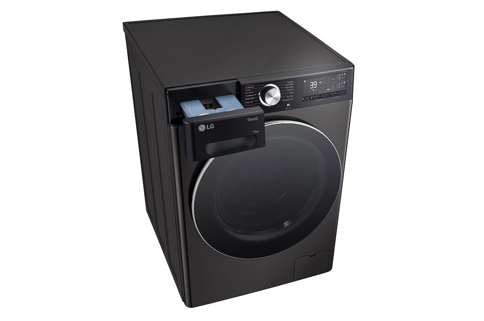 LG WF13314GBC – מכונת כביסה פתח קדמי 13 ק"ג עם AI DD & Steam+ | יבואן רשמי – תמונה 10