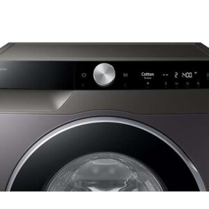 SAMSUNG WW90DG6U95LXKJ – מכונת כביסה סמסונג 9 ק״ג פתח קדמי AI Ecobubble™, AI Wash, עד 1400 סל״ד | יבואן רשמי