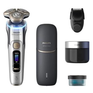 מכונת גילוח Philips i9000 Prestige Ultra XP9404/46 – גילוח רטוב ויבש חכם עם SkinIQ Pro | יבואן רשמי-משלוח מהיר