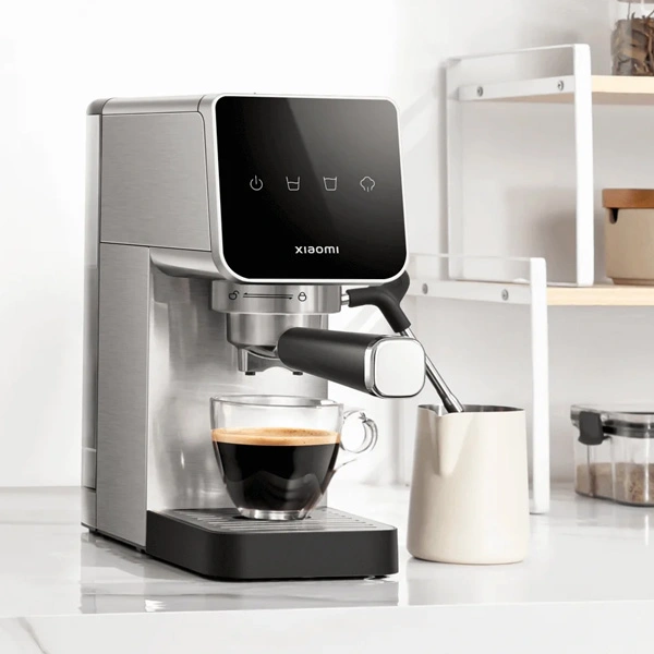 מכונת קפה חצי-אוטומטית Xiaomi Semi-Automatic Espresso Machine בלחץ 20 בר עם מקציף חלב | יבואן רשמי-משלוח מהיר – תמונה 3