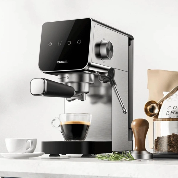 מכונת קפה חצי-אוטומטית Xiaomi Semi-Automatic Espresso Machine בלחץ 20 בר עם מקציף חלב | יבואן רשמי-משלוח מהיר – תמונה 8