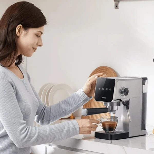 מכונת קפה חצי-אוטומטית Xiaomi Semi-Automatic Espresso Machine בלחץ 20 בר עם מקציף חלב | יבואן רשמי-משלוח מהיר – תמונה 10
