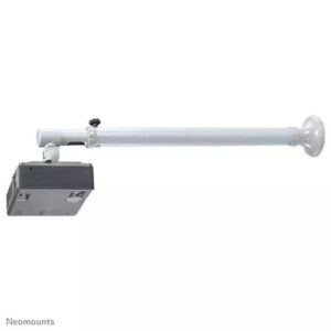 Neomounts BEAMER-W100SILVER - מתקן קיר אוניברסלי טלסקופי למקרן עם תנועה מלאה | יבואן רשמי