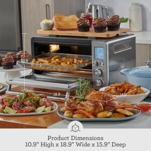 Breville BOV860BTR - טוסטר אובן עם AirFry לטיגון באוויר חם ושליטה חכמה על הטמפרטורה (IQ) | יבואן רשמי | משלוח מהיר