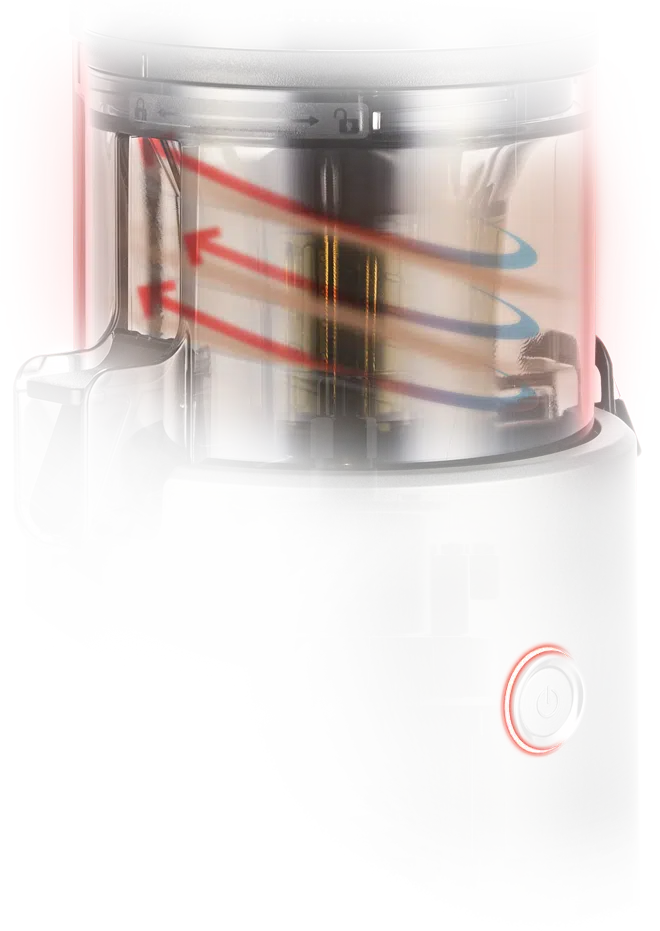 מנוע אוטומטי חכם במסחטת Hurom H300E